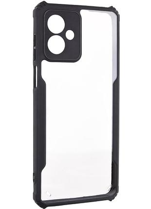 Чехол tpu+pc ease black shield для motorola moto g14 black