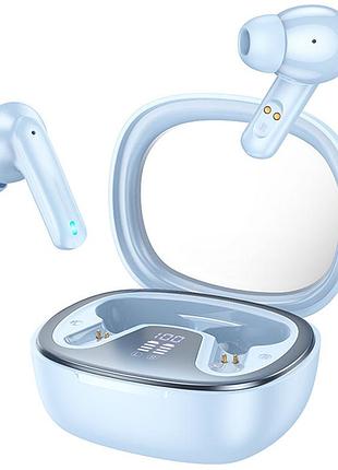 Беспроводные tws наушники hoco eq6 shadow blue
