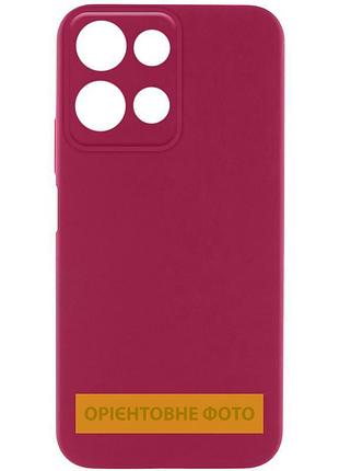 Чехол silicone cover ummi lakshmi full camera (aa) для motorola moto g56 5g бордовый / marsala