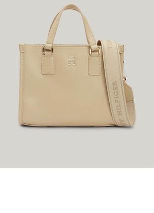 Жіноча сумка беж tommy hilfiger