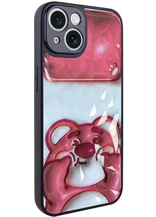 Tpu+pc чохол prisma fluffie для apple iphone 15 (6.1") look me