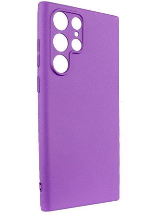 Чехол silicone cover lakshmi full camera (aa) для samsung galaxy s25 ultra фиолетовый / purple