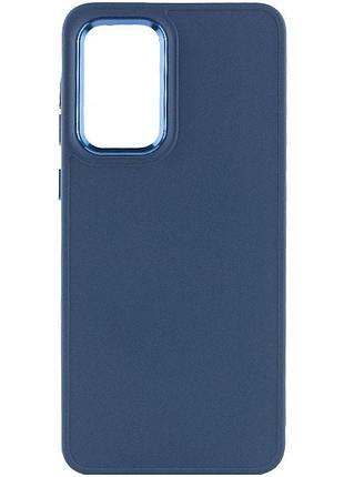 Tpu чохол bonbon metal style для samsung galaxy a53 5g синій / cosmos blue