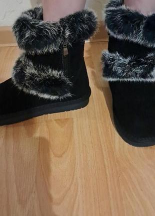 Угги натуральный замш 2
