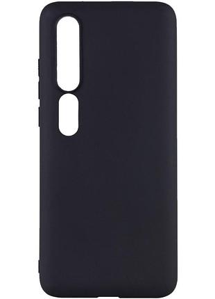 Чехол tpu epik black для xiaomi mi 10 / mi 10 pro черный