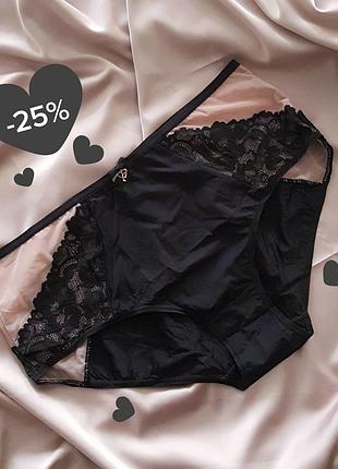 Lanny mode 51533 трусики женские 4xl, бонус! черно-пудровые