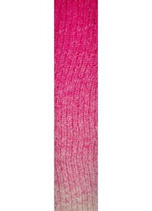 Пряжа piuma alpaca degrade/пиума альпака деграде, розовый 5, laines du nord