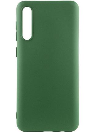 Чехол silicone cover ummi lakshmi (aa) для samsung galaxy a50 (a505f) / a50s / a30s зеленый / dark green