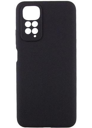 Чехол silicone cover ummi lakshmi full camera (aa) для xiaomi redmi note 11 (global) / note 11s черный / black