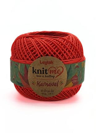 Пряжа karnaval/карнавал, лососевый 00480, knit me