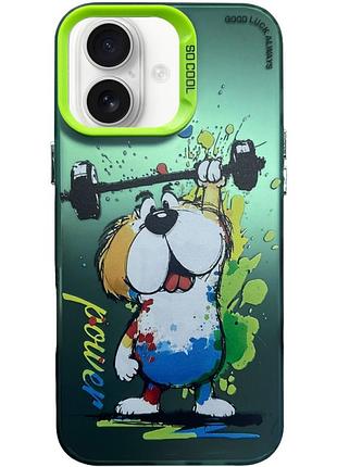 Чехол tpu+pc so cool для apple iphone 16 (6.1") power