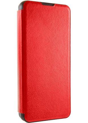 Кожаный чехол-книжка belora для samsung galaxy a35 red