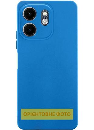 Чехол tpu getman liquid silk full camera для xiaomi redmi note 8t синий / royal blue