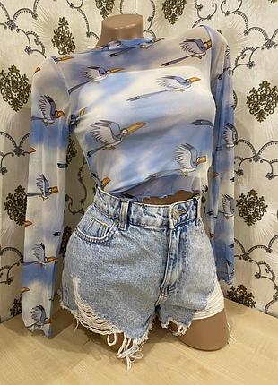 Топ сітка на довгому рукаві дісней розмір 38