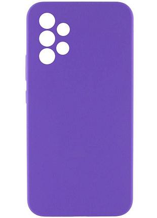 Чохол silicone cover lakshmi full camera (aaa) для samsung galaxy a33 5g фіолетовий / amethyst