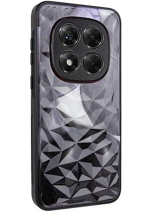 Tpu+pc чехол prisma bubblegum для xiaomi redmi note 14 pro 4g 3d grey