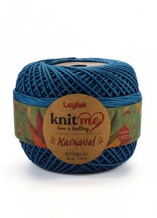 Пряжа karnaval/карнавал, серо-голубой 00094, knit me