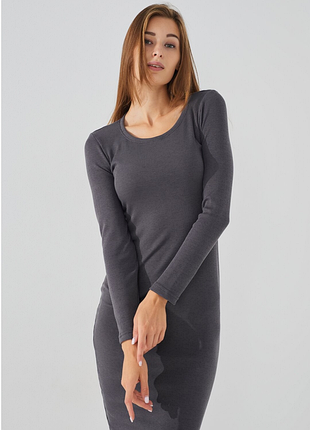 Женское платье рубчик новое