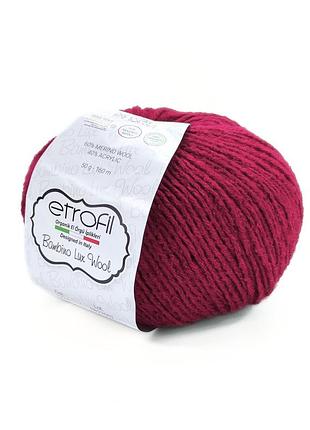 Пряжа bambino lux wool/бамбино люкс вул, красный 70034, etrofil