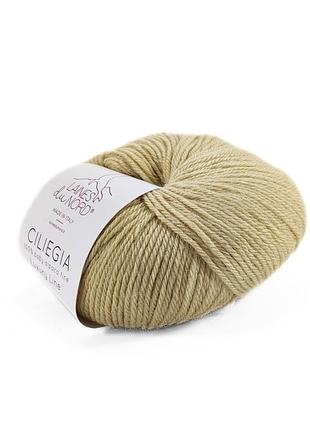 Пряжа ciliegia/силезия, крем-брюле 45, laines du nord