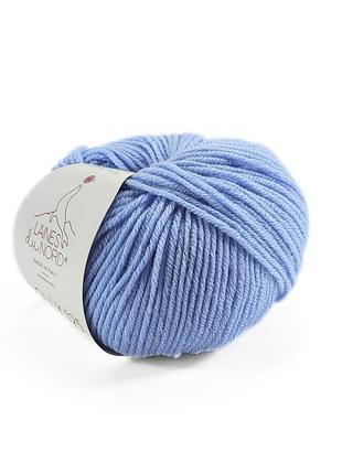 Пряжа dolly 125/доллі 125, небесний 204, laines du nord