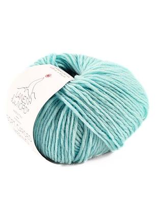 Пряжа soft carded merino/софт кардед мерино, голубой 4, laines du nord