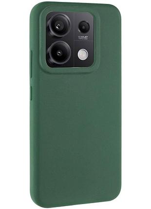 Чехол silicone cover lakshmi (aaa) для xiaomi redmi note 13 5g зеленый / cyprus green