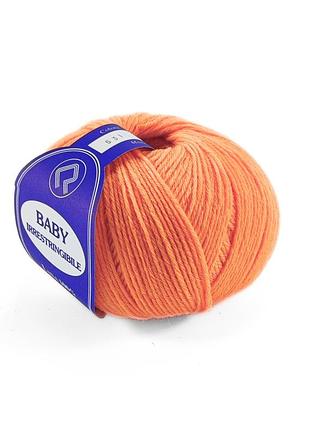 Пряжа baby/беби, оранжевый 631, campolmi