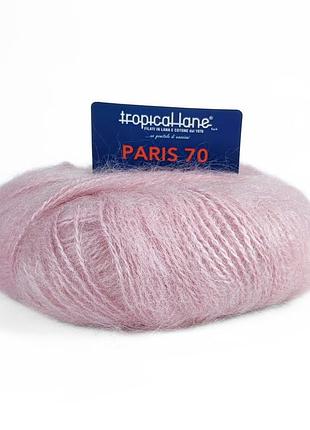 Пряжа paris 70/париж 70, пыльная роза 64, tropical lane