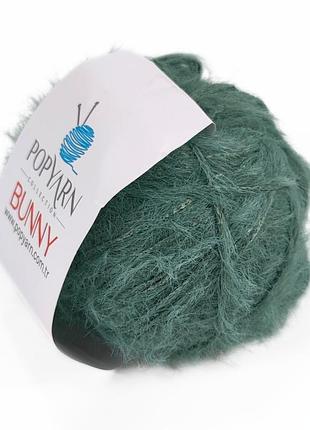 Пряжа bunny/банни, голубая ель в-5, popyarn