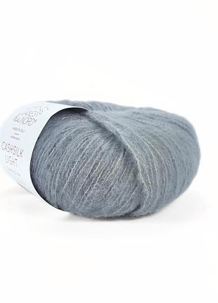 Пряжа cashsilk light/кашсилк лайт, сизый 3052, laines du nord