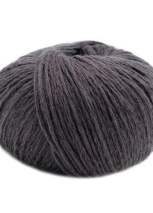 Пряжа soft lino/софт лино, шоколад 10, laines du nord