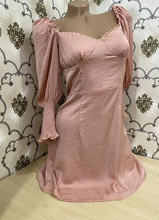 Рожева сукня розмір 38