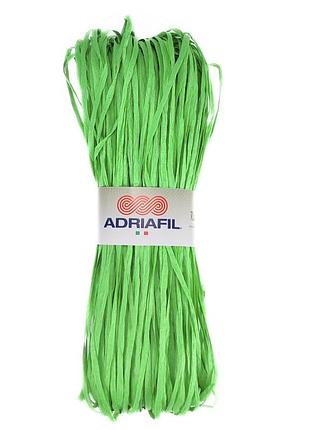 Пряжа rafia filato/рафия филато, ярко-зеленый 59, adriafil