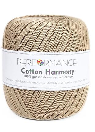 Пряжа cotton harmony/коттон гармони, лесной орех 2043, performance
