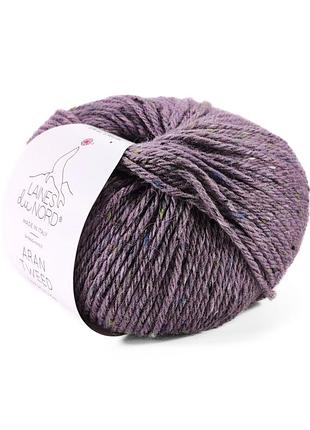 Пряжа aran tweed/аран твид, сиреневый 13, laines du nord