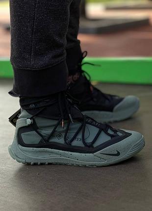 Nike acg terra antarktik black gore-tex на флісе