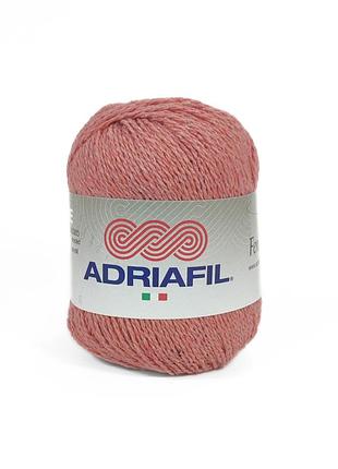 Пряжа fenice/фенис, лососевый 63, adriafil