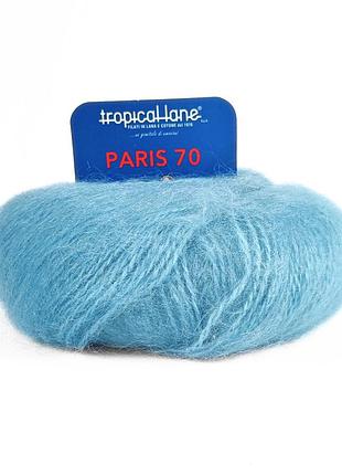Пряжа paris 70/париж 70, морская волна 909, tropical lane