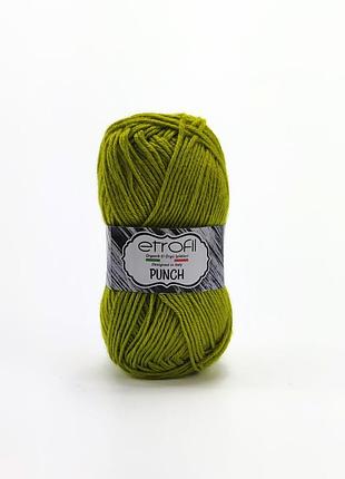 Пряжа punch/пунч, лайм 74143, etrofil