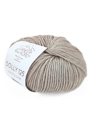Пряжа dolly 125/доллі 125, латте 411, laines du nord
