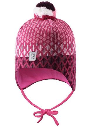 Зимняя зимова шерстяная шапка reima 48 см