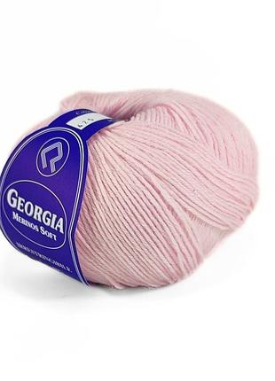 Пряжа georgia/джорджия, нежно-розовый 425, campolmi