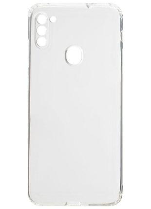 Tpu чохол epic transparent 1,5mm full camera для samsung galaxy a11 / m11 безбарвний (прозорий)