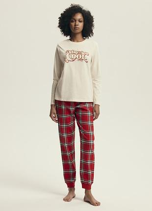 Женская хлопковая пижама henderson