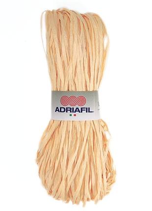 Пряжа rafia filato/рафия филато, слоновая кость 53, adriafil