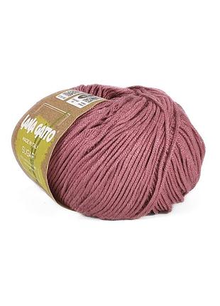 Пряжа sugar/шугар, винный 30368, lana gatto