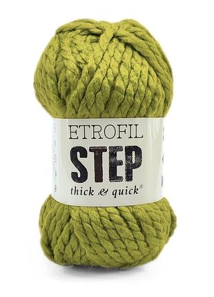 Пряжа step/степ, трав'яний зелений 70490, etrofil