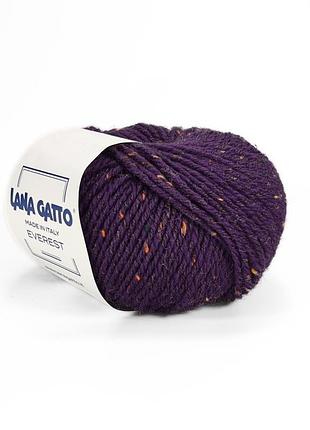 Пряжа everest/еверест, фиолетовый 30478, lana gatto