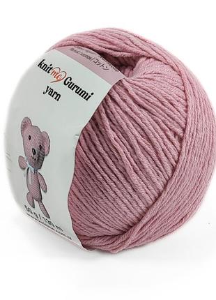 Пряжа gurumi yarn/гуруми ярн, розовый ка6006, knit me